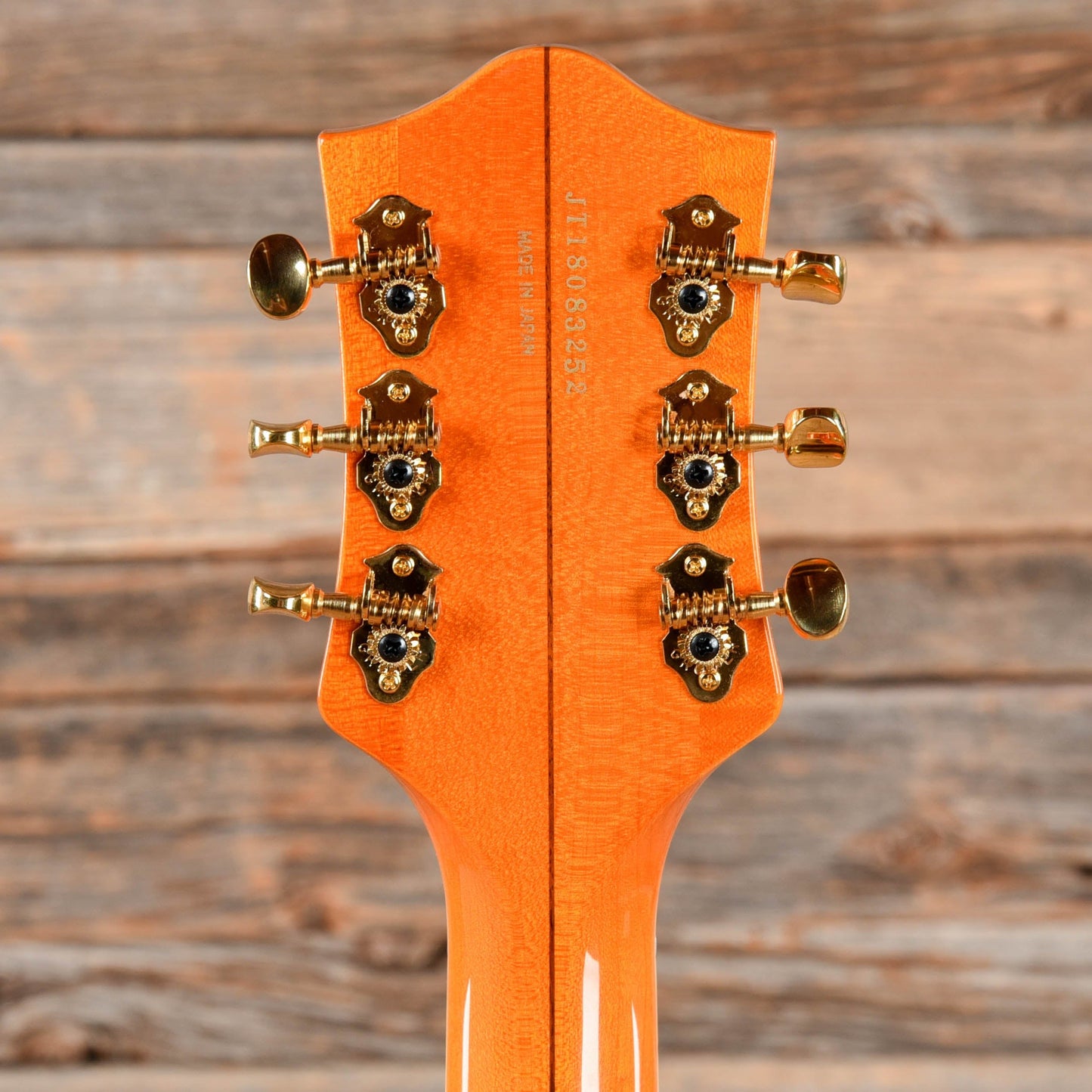 Gretsch G6120T-55 Vintage Select '55 Chet Atkins Hollow Body Vintage Orange Stain Lacquer 2018 Electric Guitars / Hollow Body