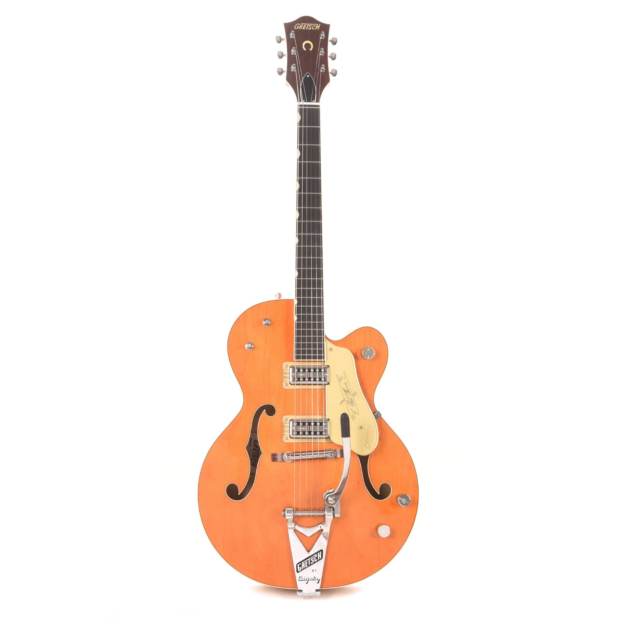 Gretsch G6120T-59 Vintage Select Edition '59 Chet Atkins Hollow Body Vintage Orange Stain w/Bigsby Electric Guitars / Hollow Body