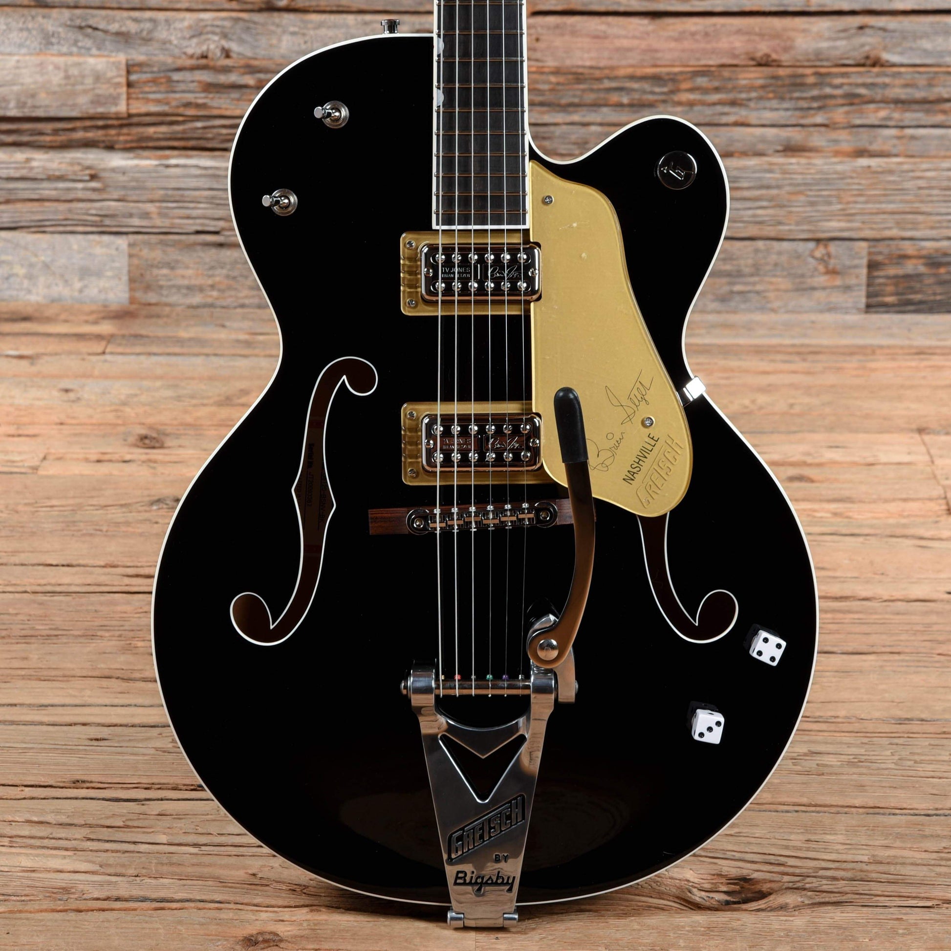 Gretsch G6120T-BSNSH Brian Setzer Signature Nashville Black 2020 Electric Guitars / Hollow Body