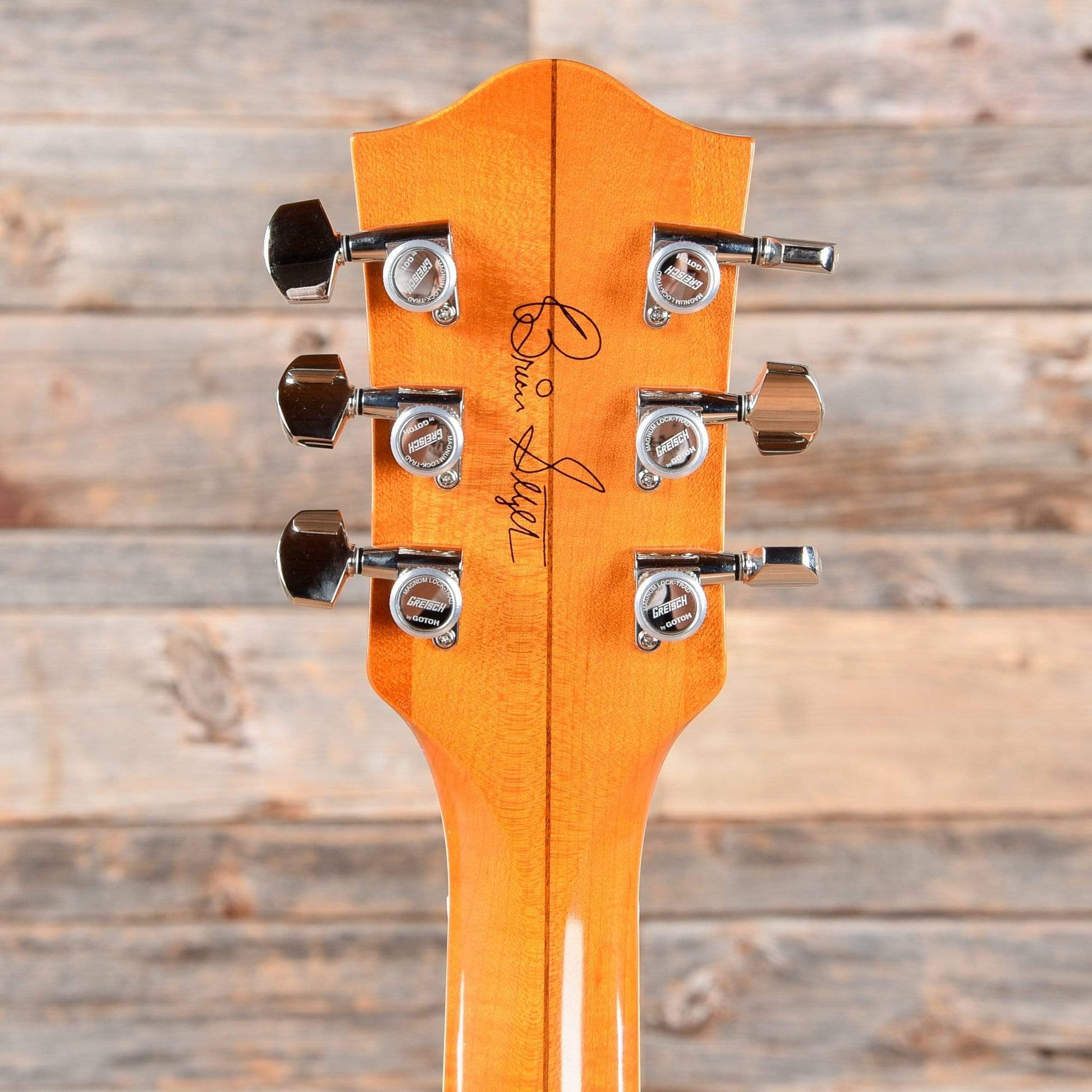 Gretsch G6120T-BSSMK Brian Setzer Signature Nashville Hollow Body '59 "Smoke" Smoke Orange 2019 Electric Guitars / Hollow Body
