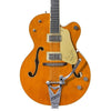 Gretsch G6120T-BSSMK Brian Setzer Signature Nashville Hollow Body '59 "Smoke" Smoke Orange Electric Guitars / Hollow Body