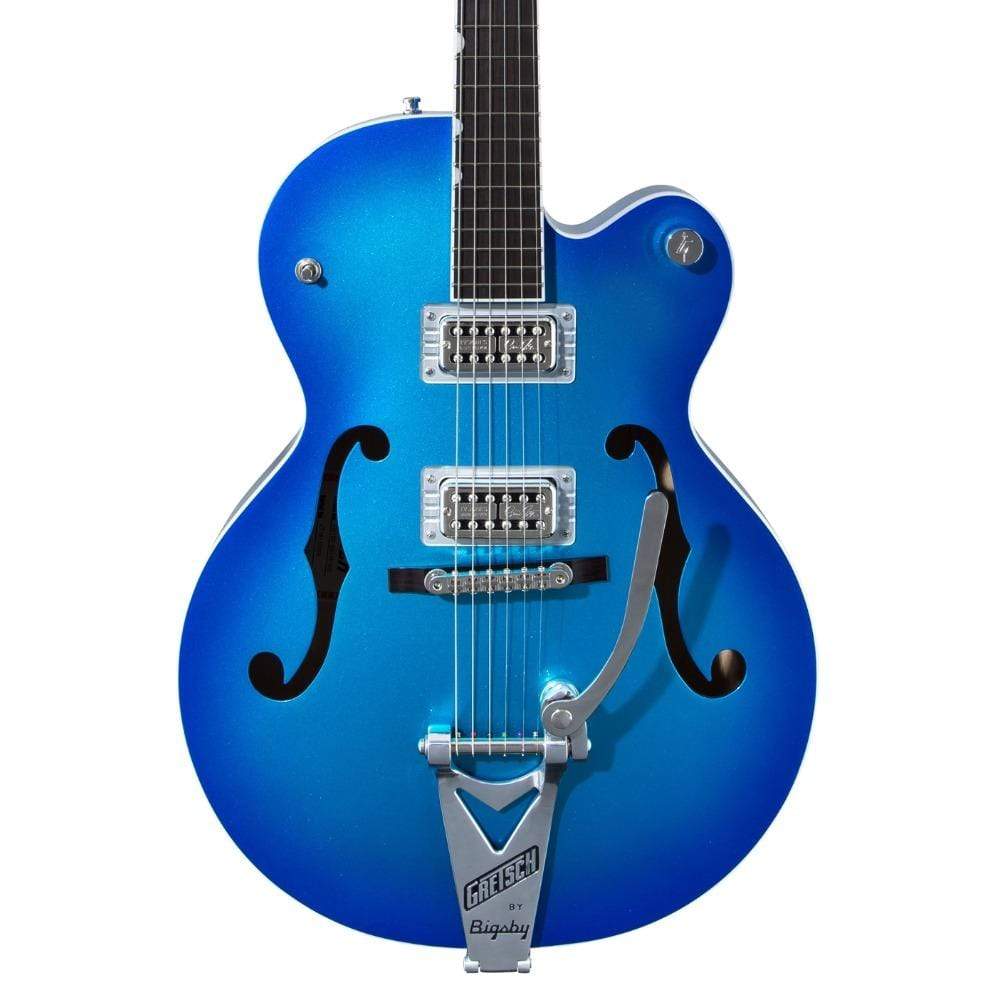 Gretsch G6120T-HR Brian Setzer Signature Hot Rod Hollow Body Candy Blue Burst w/Bigsby Electric Guitars / Hollow Body