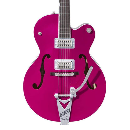 Gretsch G6120T-HR Brian Setzer Signature Hot Rod Hollow Body Candy Magenta w/Bigsby Electric Guitars / Hollow Body