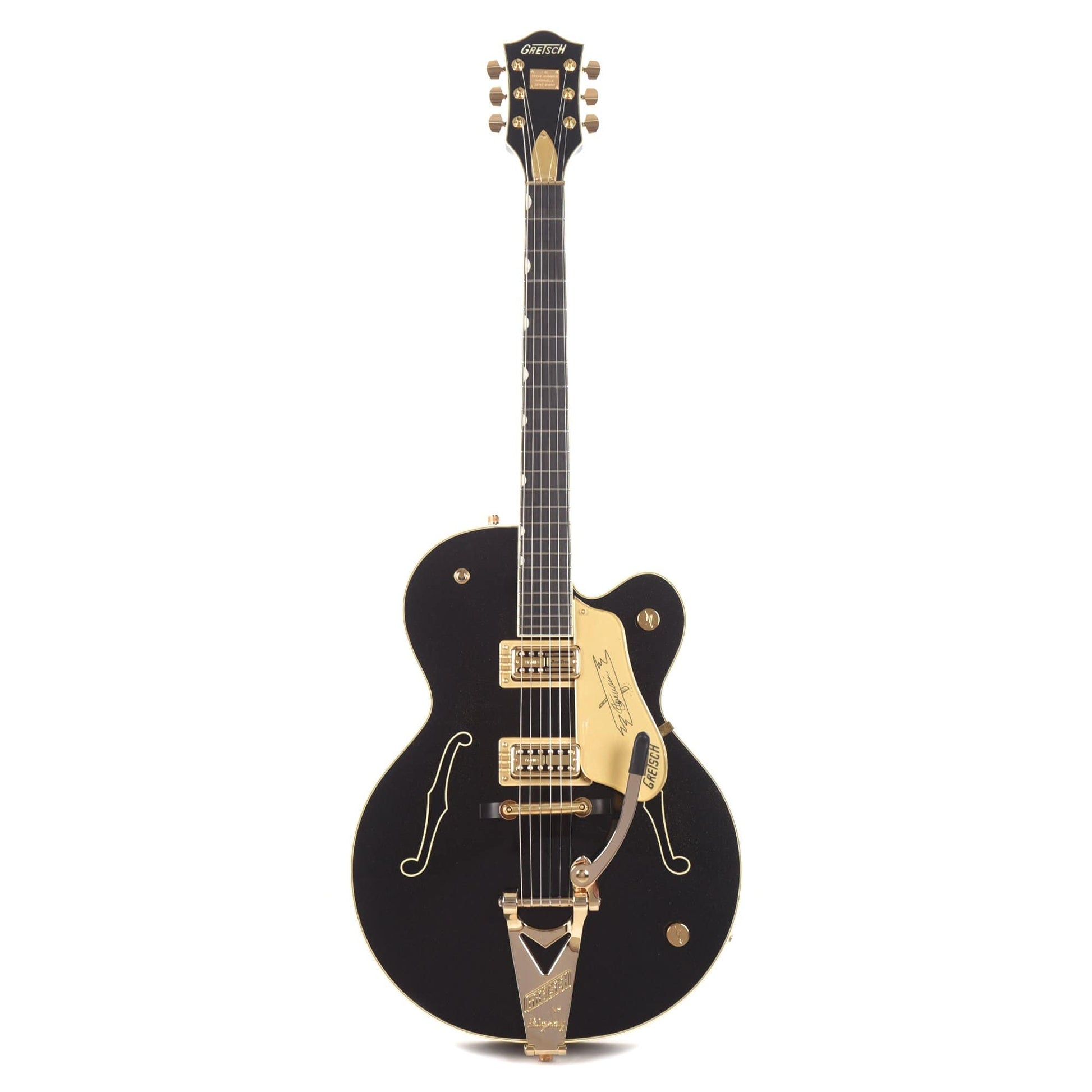 Gretsch G6120T-SW Steve Wariner Signature Nashville Gentleman Magic Black w/Bigsby Electric Guitars / Hollow Body
