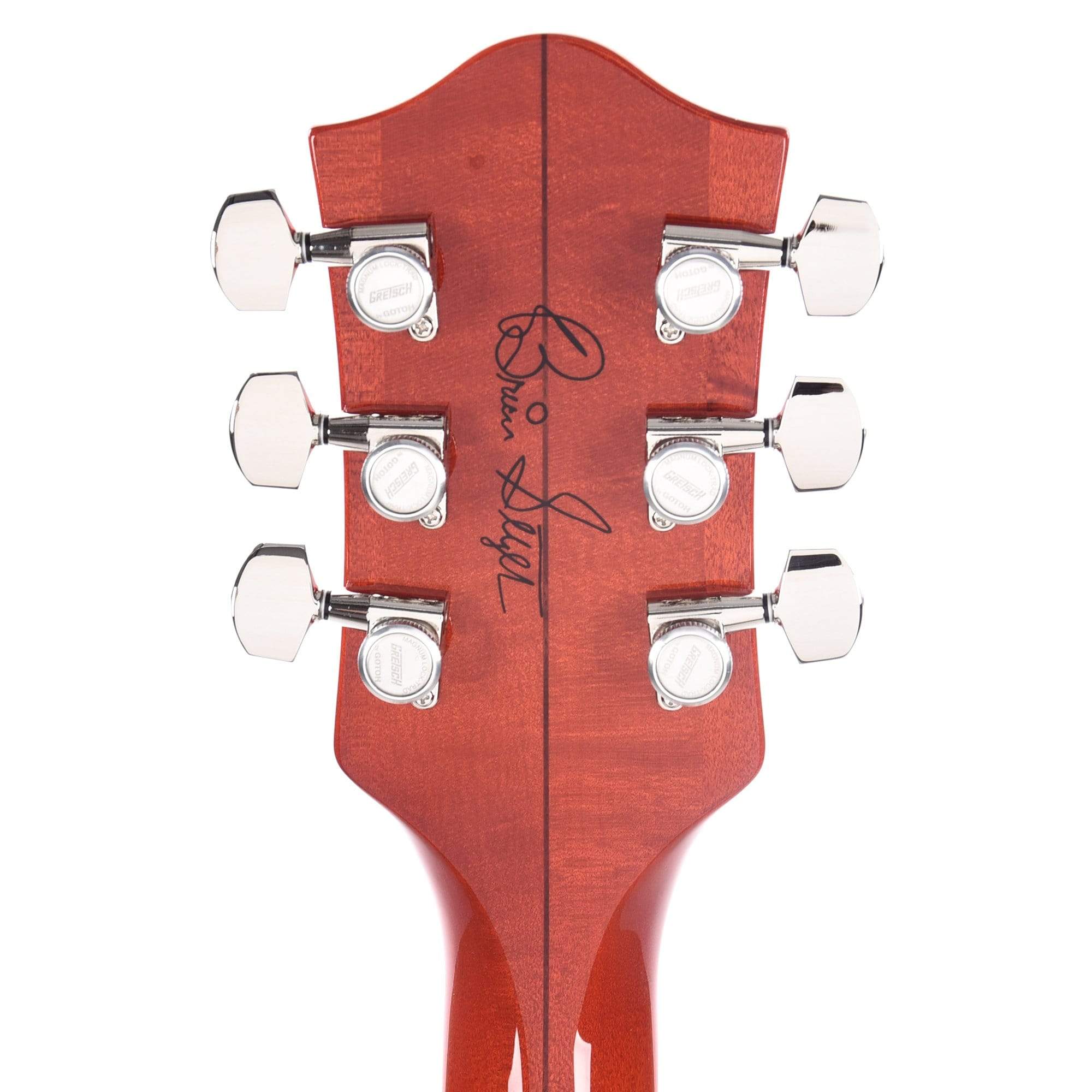 Gretsch G6120TFM-BSNV Brian Setzer Signature Nashville Orange Stain Electric Guitars / Hollow Body