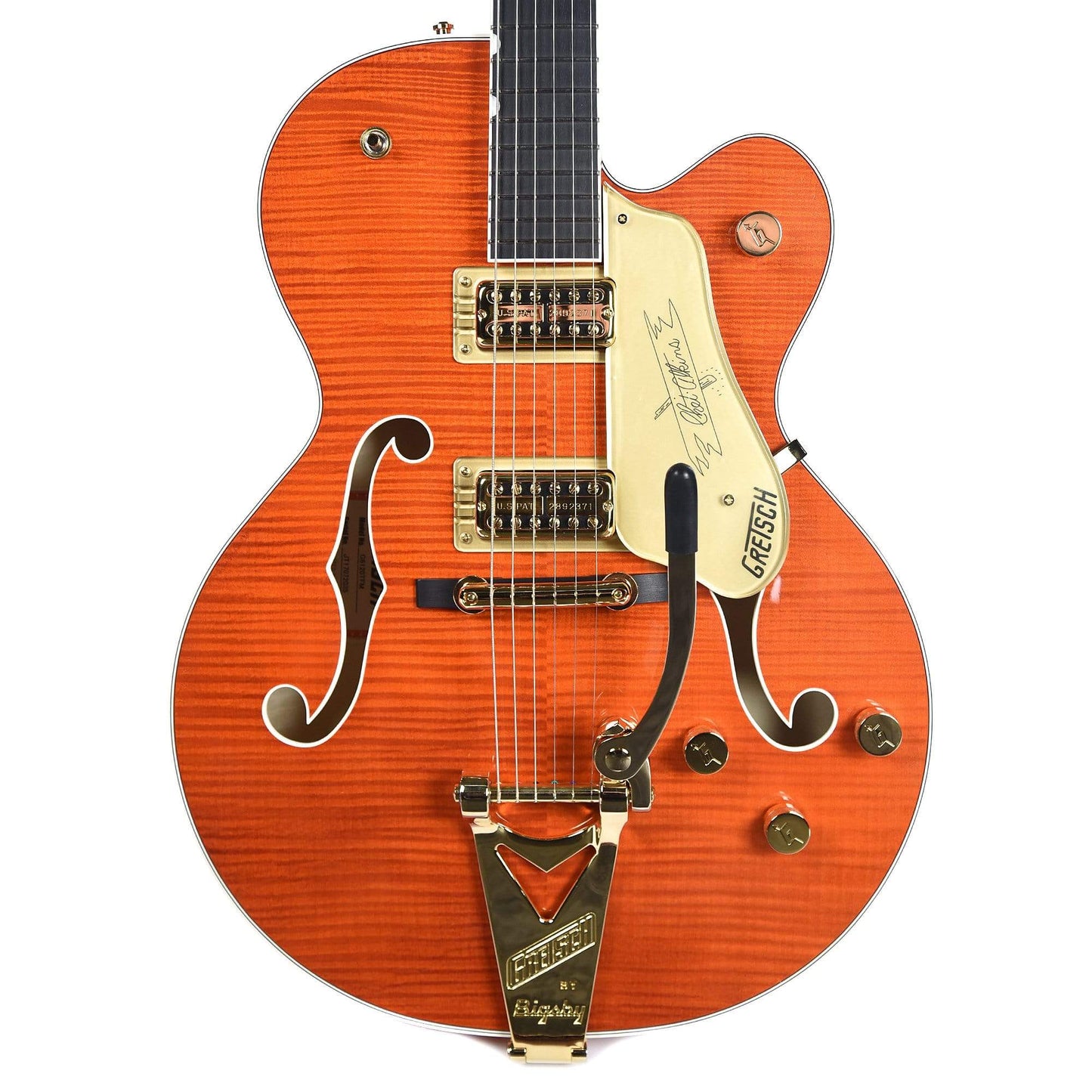 Gretsch G6120TFM Players Edition Nashville Orange Stain w/Bigsby Electric Guitars / Hollow Body