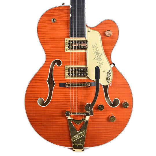 Gretsch G6120TFM Players Edition Nashville Orange Stain w/Bigsby Electric Guitars / Hollow Body