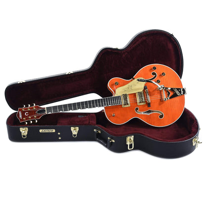 Gretsch G6120TFM Players Edition Nashville Orange Stain w/Bigsby Electric Guitars / Hollow Body