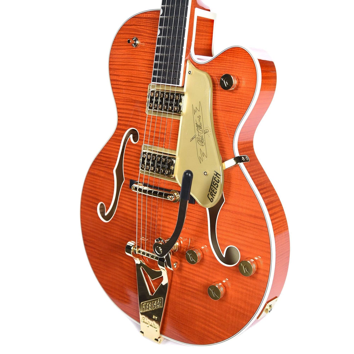 Gretsch G6120TFM Players Edition Nashville Orange Stain w/Bigsby Electric Guitars / Hollow Body