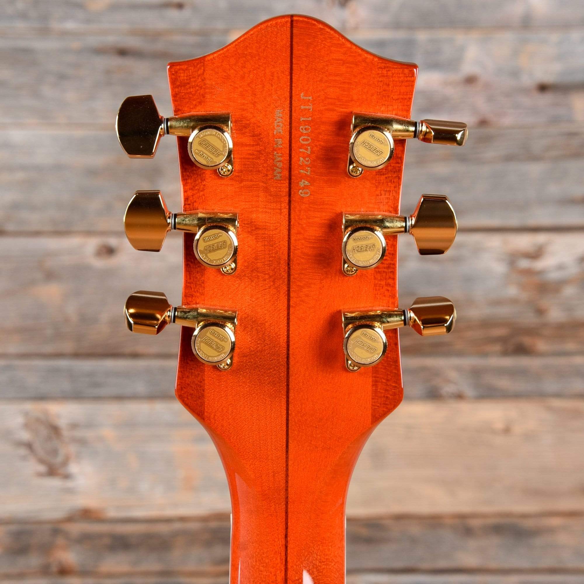 Gretsch G6120TFM Players Edition Nashville Orange Stain w/Bigsby Electric Guitars / Hollow Body