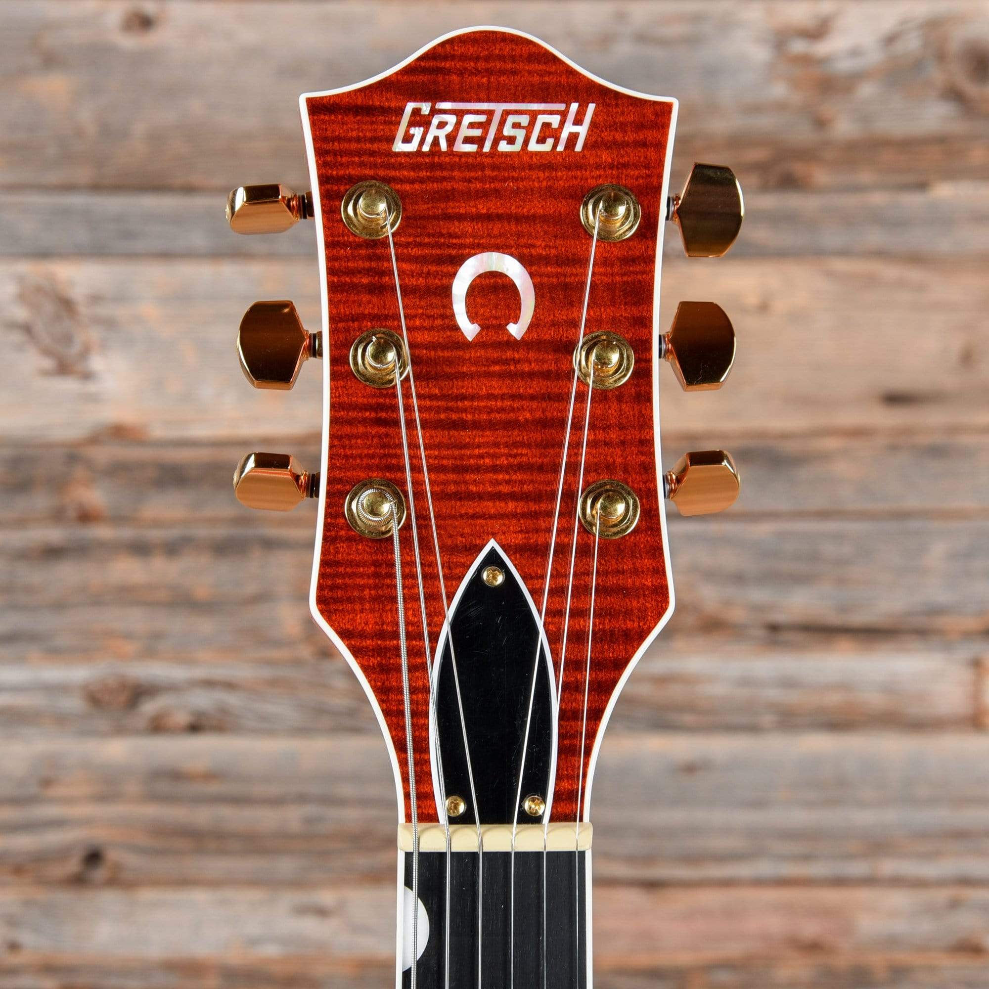 Gretsch G6120TFM Players Edition Nashville Orange Stain w/Bigsby Electric Guitars / Hollow Body