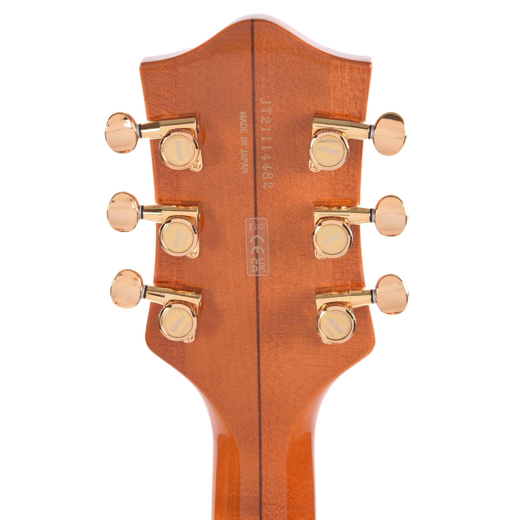 Gretsch G6120TG-DS Players Edition Nashville Hollow Body DS Roundup Orange w/Bigsby Electric Guitars / Hollow Body