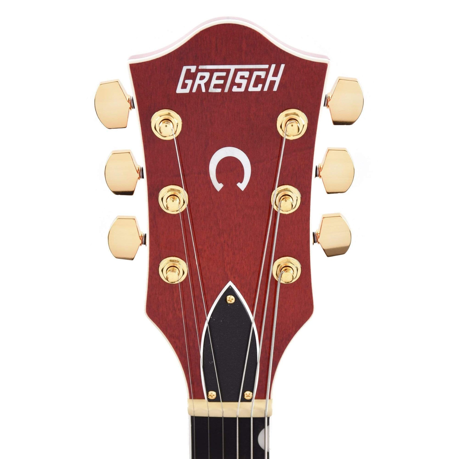 Gretsch G6120TG-LH LEFTY Players Edition Nashville Hollow Body Orange Stain w/Bigsby Electric Guitars / Hollow Body