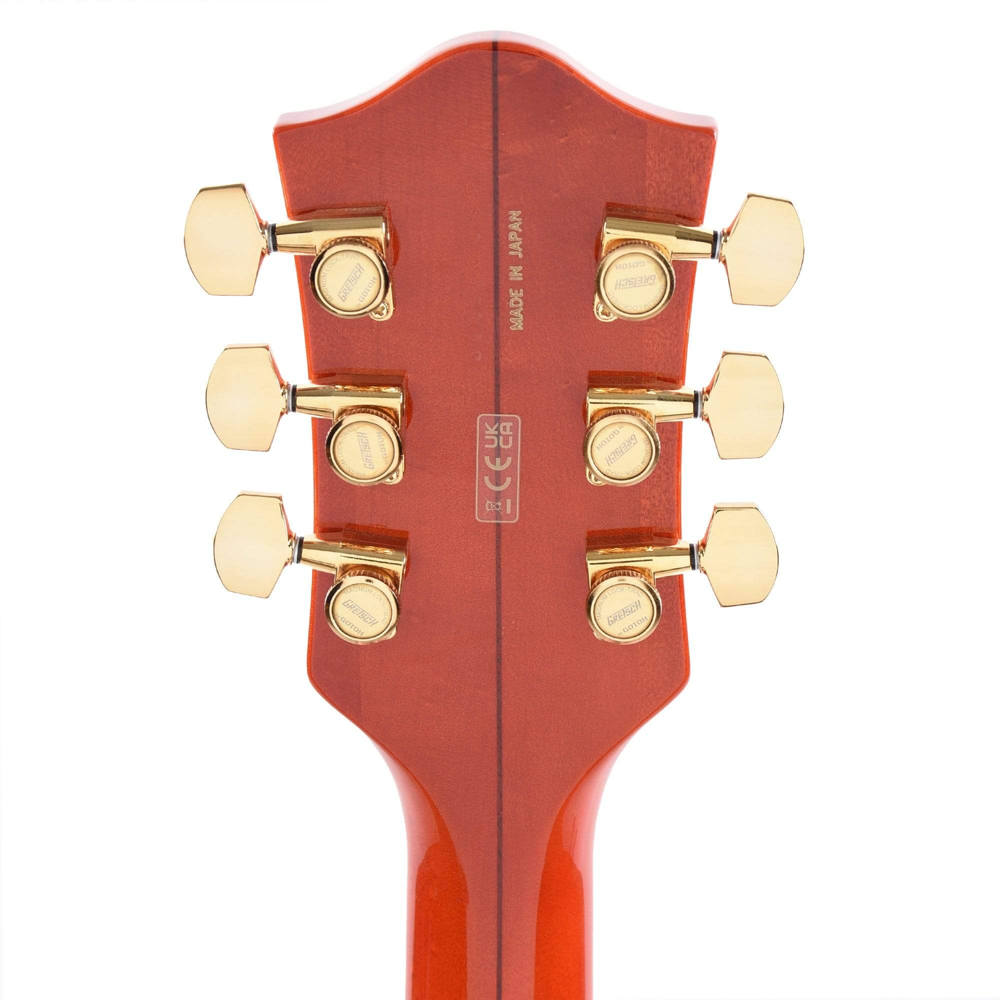 Gretsch G6120TG-LH LEFTY Players Edition Nashville Hollow Body Orange Stain w/Bigsby Electric Guitars / Hollow Body