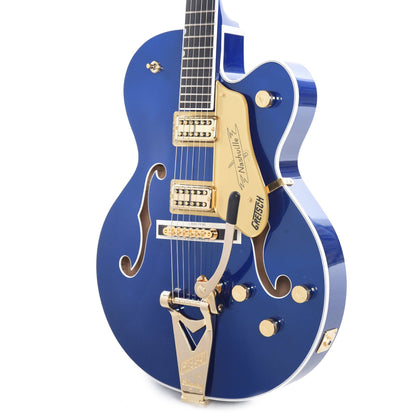 Gretsch G6120TG Players Edition Nashville Hollow Body Azure Metallic w/Bigsby Electric Guitars / Hollow Body