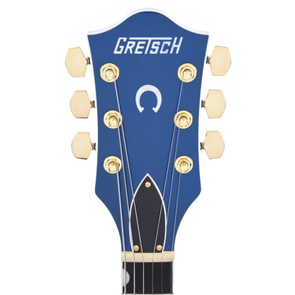 Gretsch G6120TG Players Edition Nashville Hollow Body Azure Metallic w/Bigsby Electric Guitars / Hollow Body