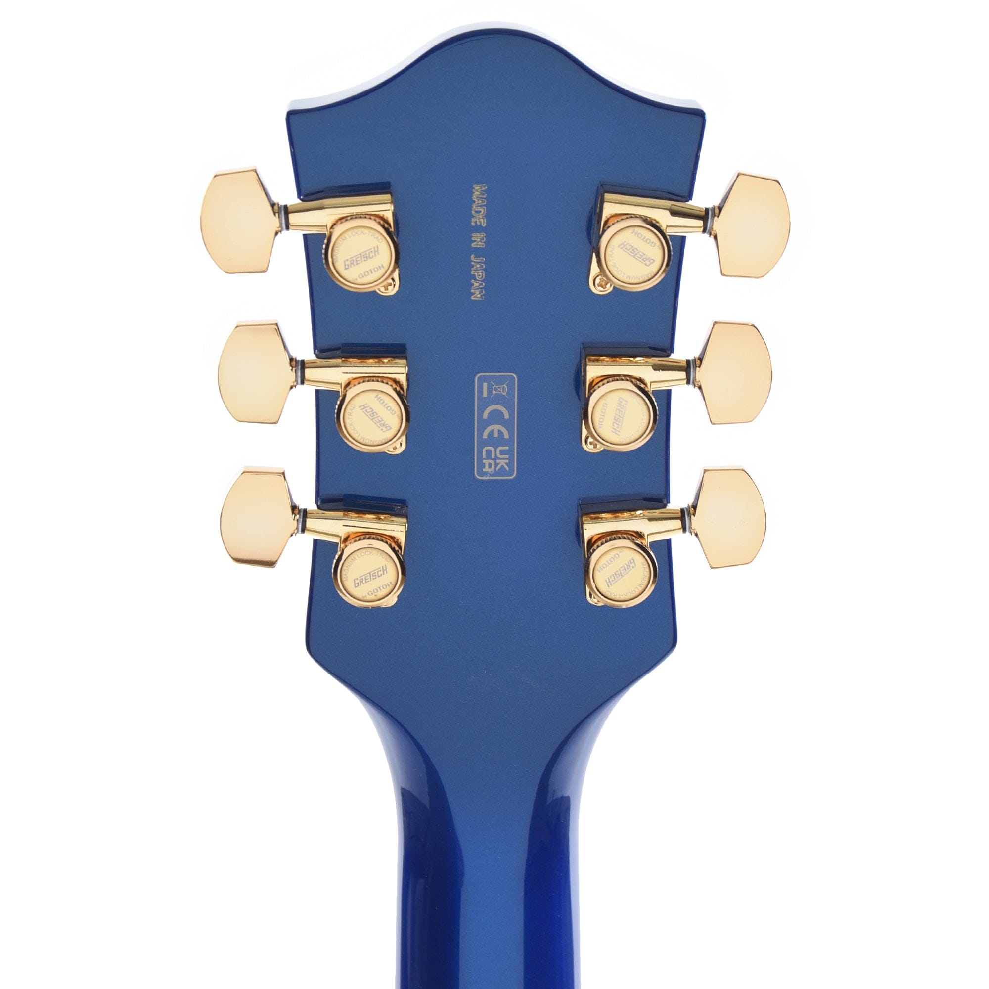 Gretsch G6120TG Players Edition Nashville Hollow Body Azure Metallic w/Bigsby Electric Guitars / Hollow Body