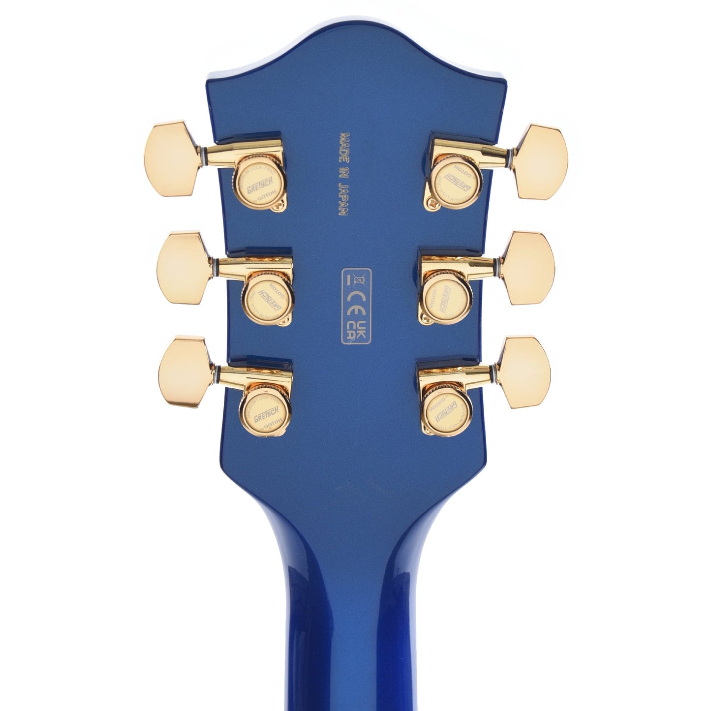 Gretsch G6120TG Players Edition Nashville Hollow Body Azure Metallic w/Bigsby Electric Guitars / Hollow Body