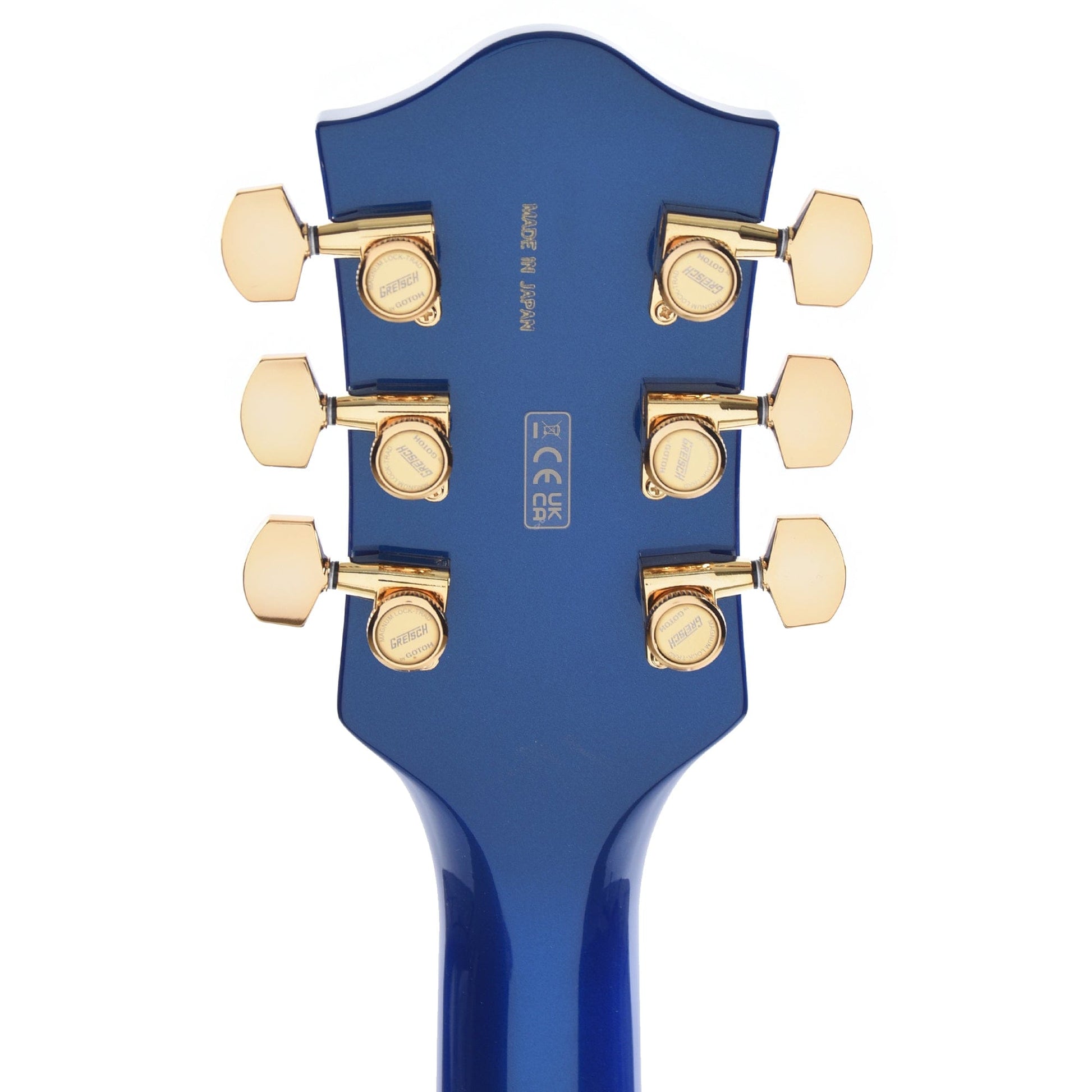 Gretsch G6120TG Players Edition Nashville Hollow Body Azure Metallic w/Bigsby Electric Guitars / Hollow Body