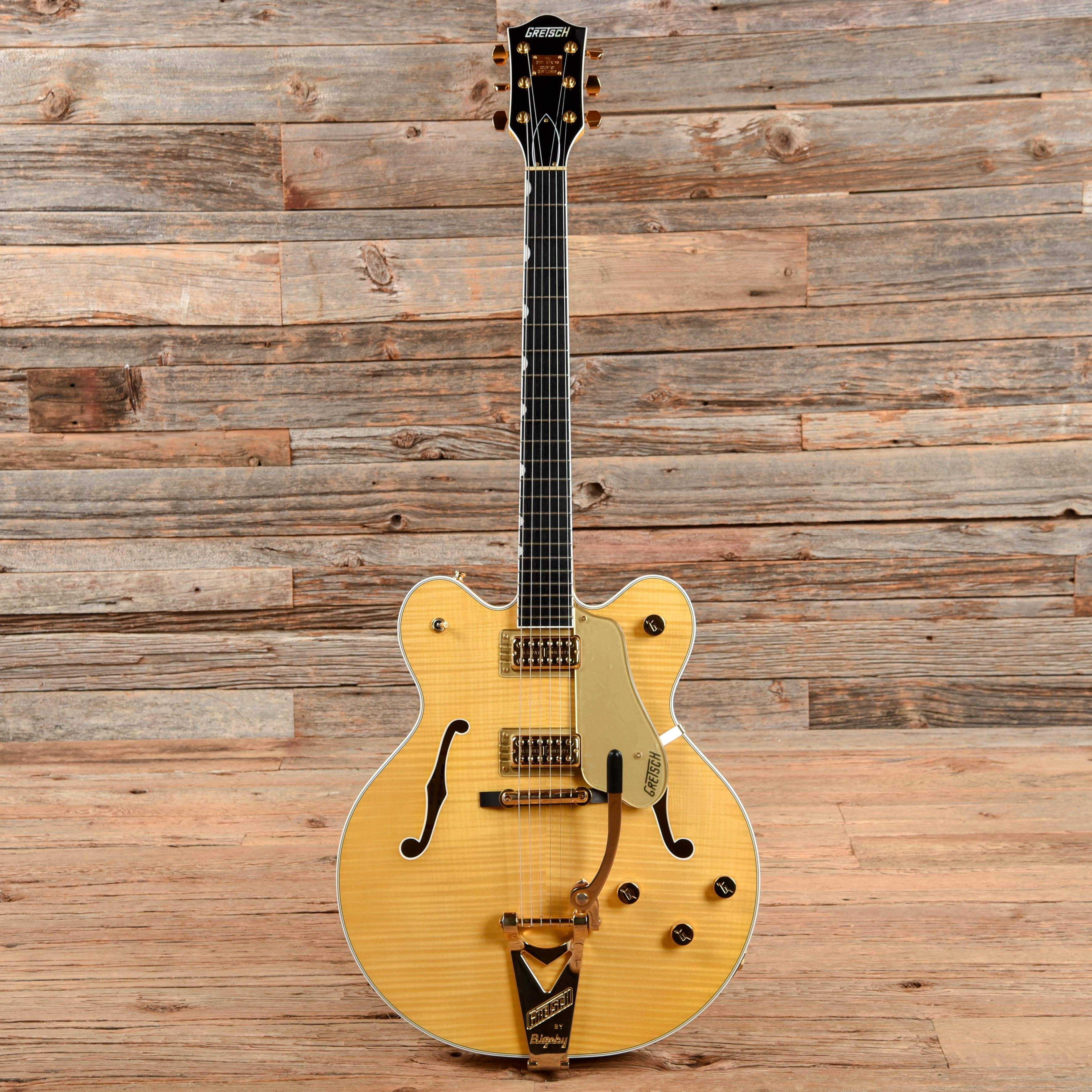 Gretsch G6122TFM Players Edition Country Gentleman Flamed Amber 2017 Electric Guitars / Hollow Body
