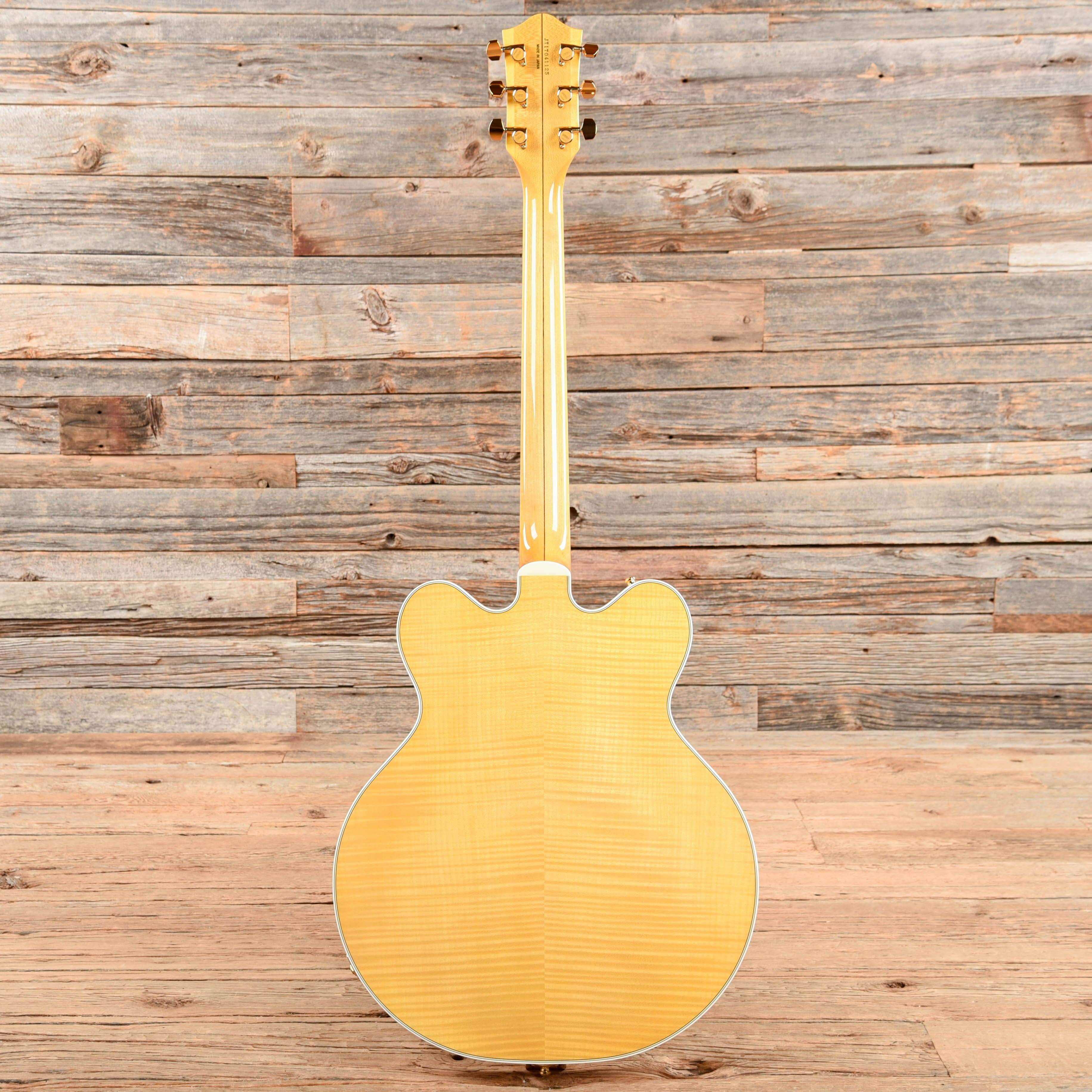 Gretsch G6122TFM Players Edition Country Gentleman Flamed Amber 2017 Electric Guitars / Hollow Body