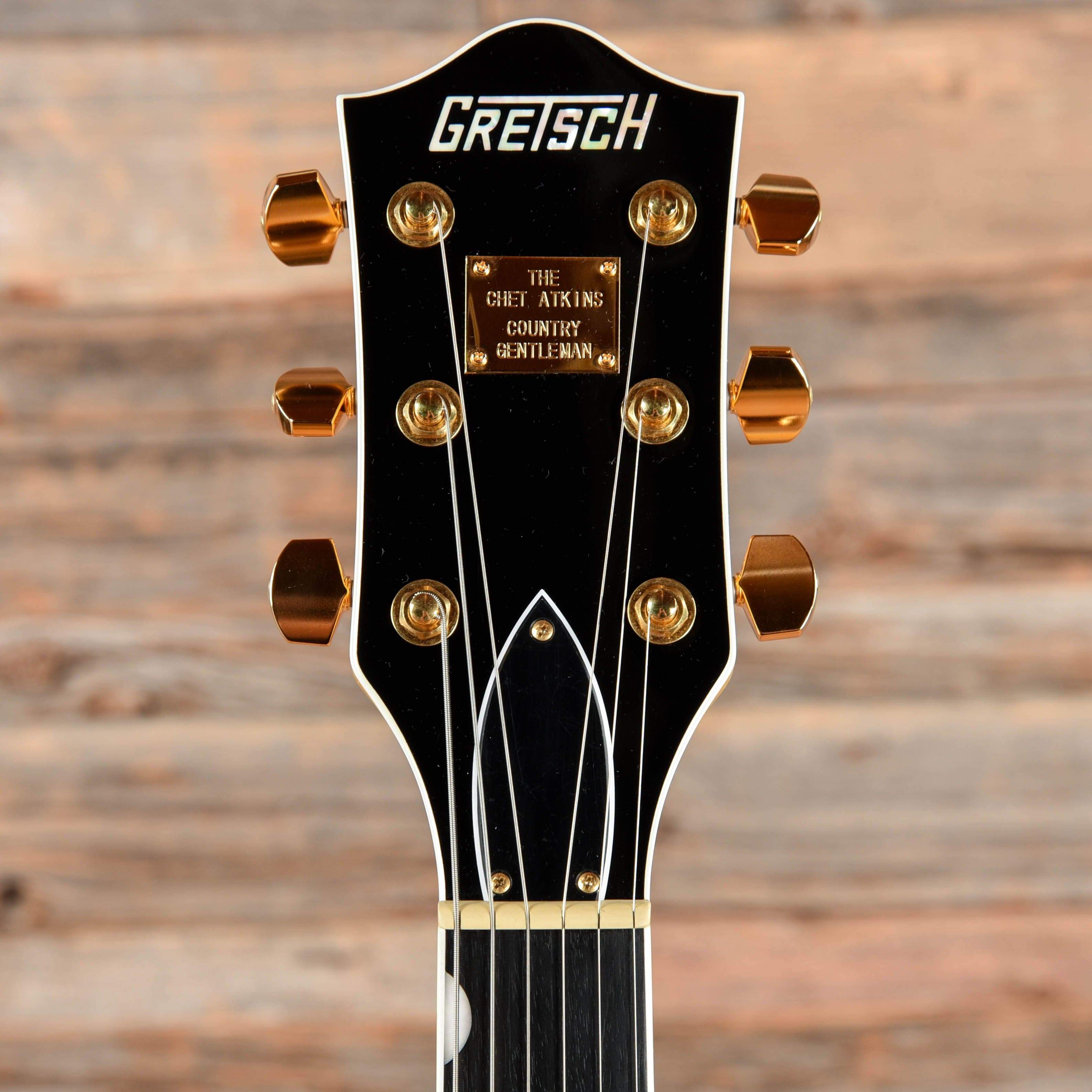 Gretsch G6122TFM Players Edition Country Gentleman Flamed Amber 2017 Electric Guitars / Hollow Body