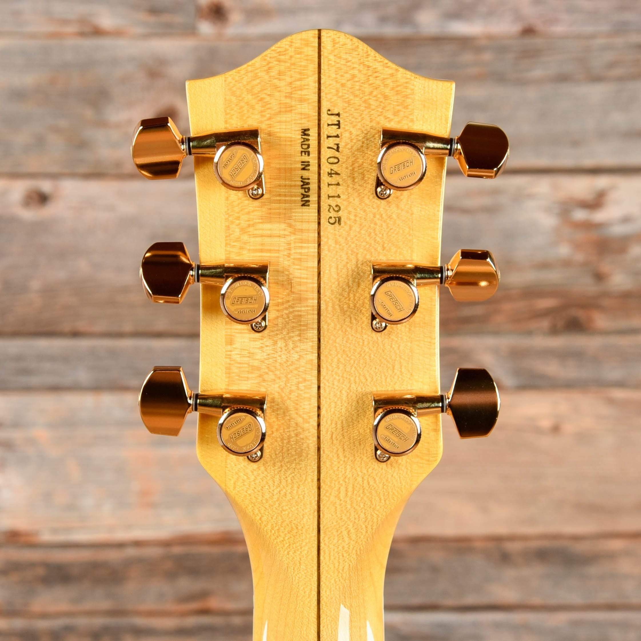 Gretsch G6122TFM Players Edition Country Gentleman Flamed Amber 2017 Electric Guitars / Hollow Body