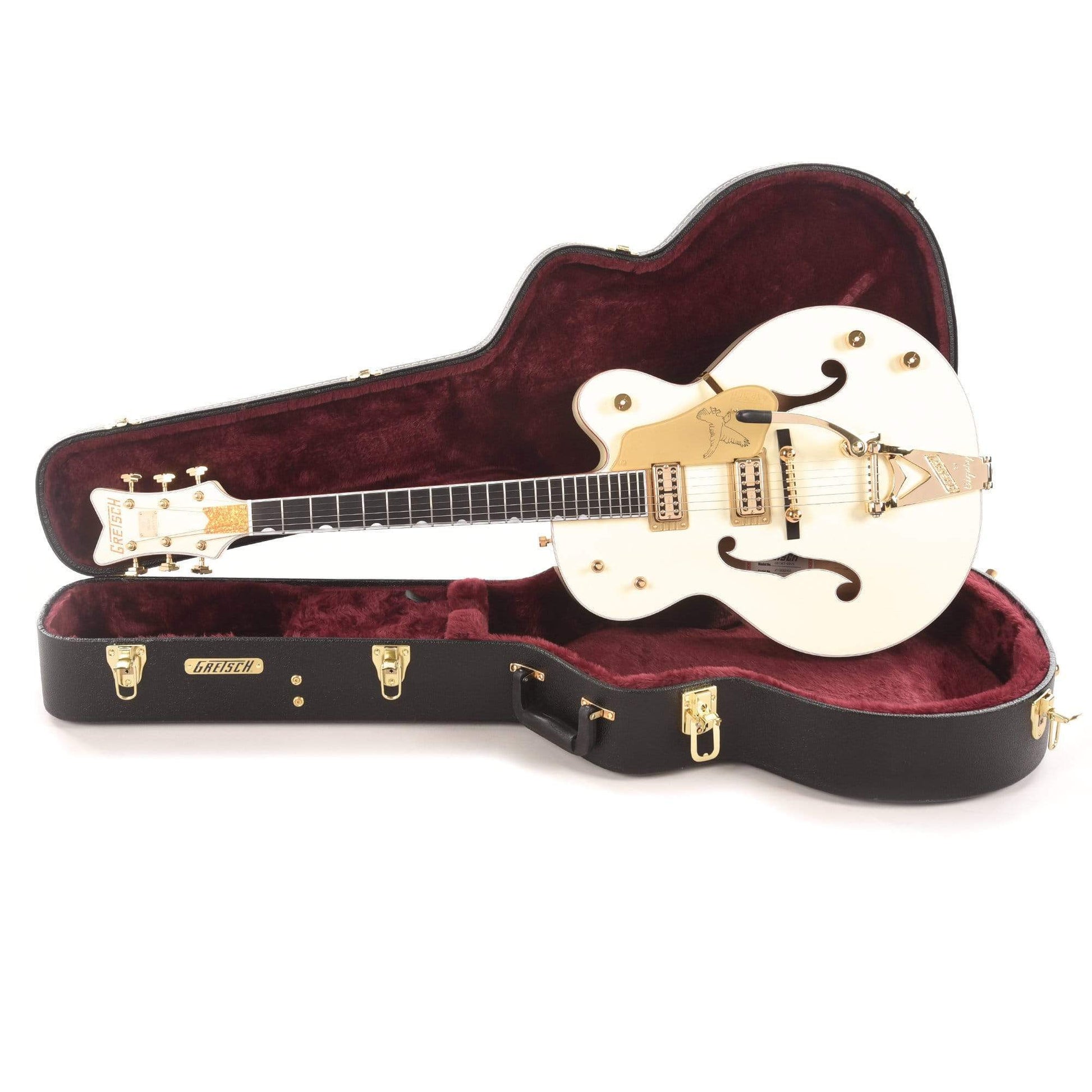 Gretsch G6136T-59 Vintage Select Edition '59 Falcon Hollow Body Vintage White w/Bigsby Electric Guitars / Hollow Body