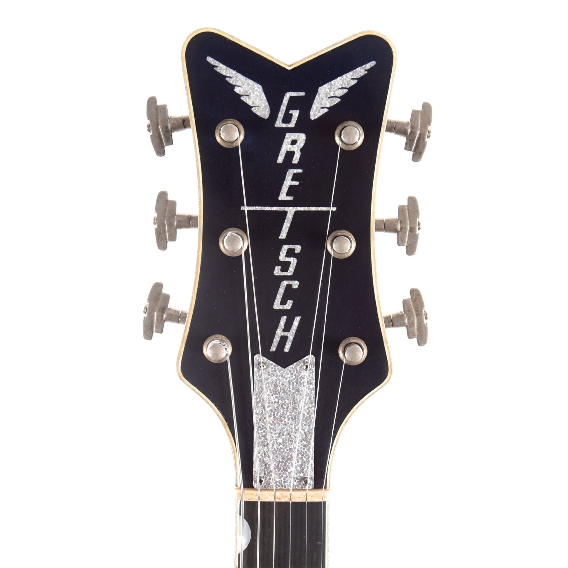 Gretsch G6136T Custom Rich Robinson Magpie Raven's Breast Blue Relic w/Bigsby Master Built by Steven Stern Electric Guitars / Hollow Body