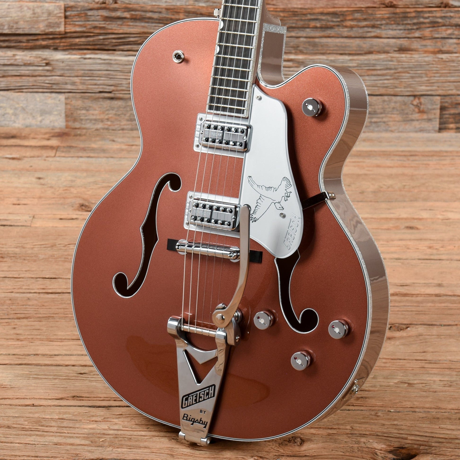 Gretsch G6136T Limited Edition Falcon Two-Tone Copper/Sahara Metallic 2020 Electric Guitars / Hollow Body