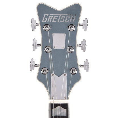 Gretsch G6136T LTD 140th Double Platinum Falcon with String-Thru Bigsby Two-Tone Stone Platinum/Pure Platinum Electric Guitars / Hollow Body