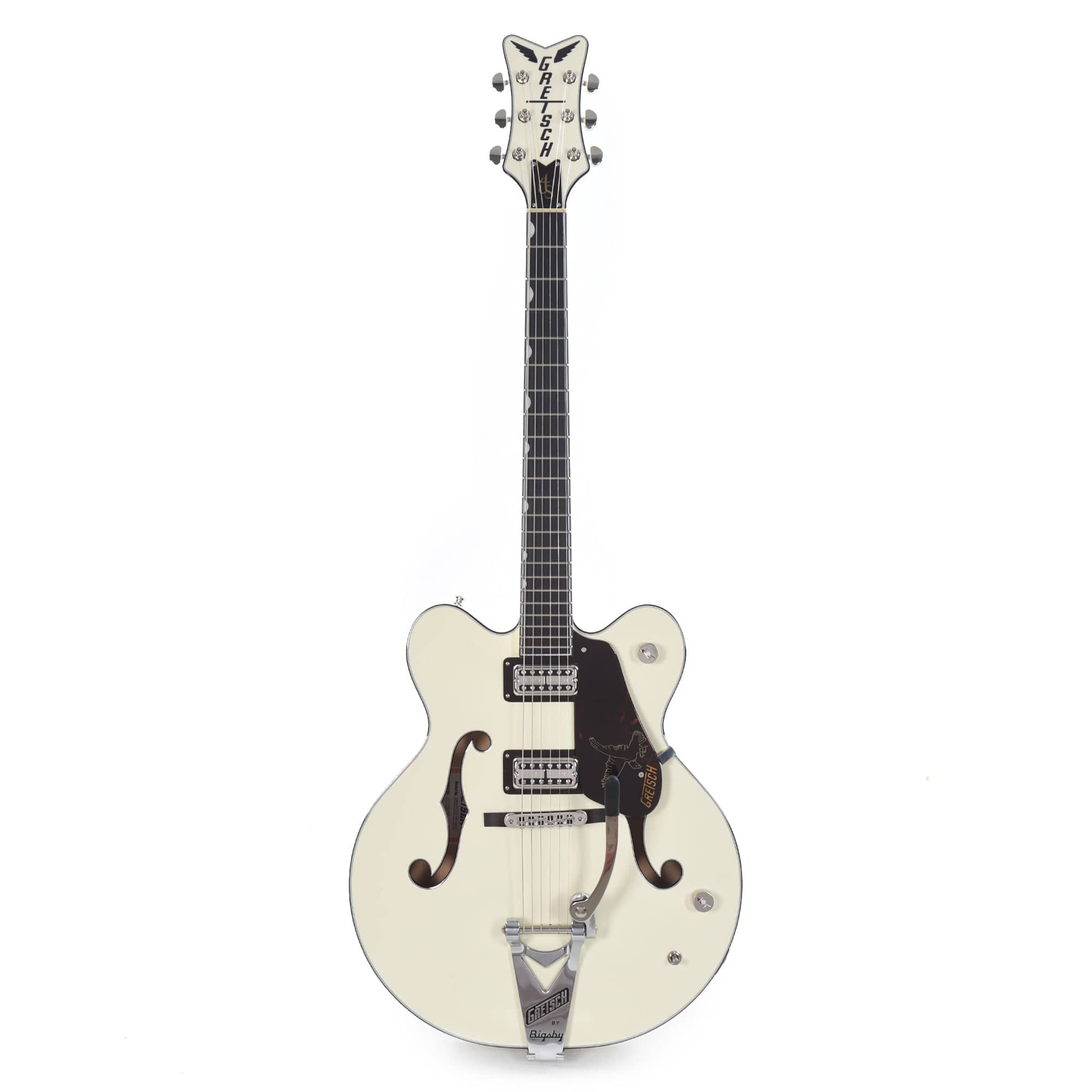 Gretsch G6136T-RF Richard Fortus Signature Falcon Center Block Vintage White w/Bigsby Electric Guitars / Hollow Body