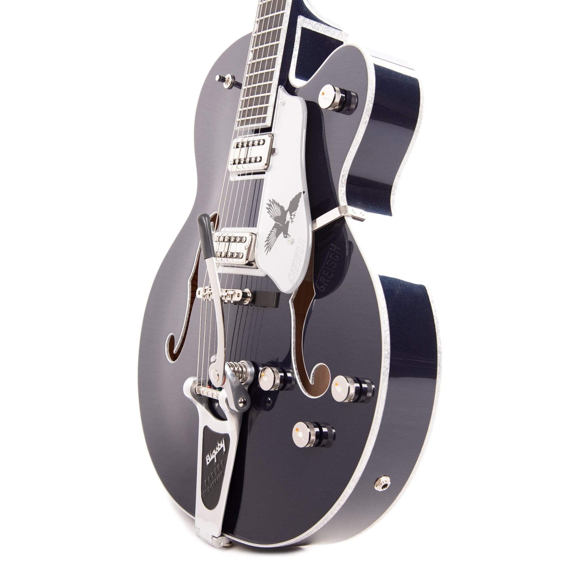 Gretsch G6136T-RR Rich Robinson Signature Falcon Raven's Breast Blue w/Bigsby Electric Guitars / Hollow Body