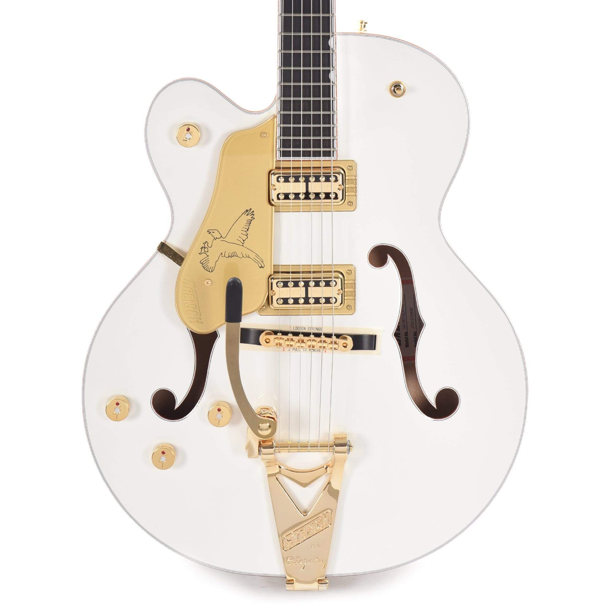 Gretsch G6136TG-LH LEFTY Players Edition White Falcon Hollow Body