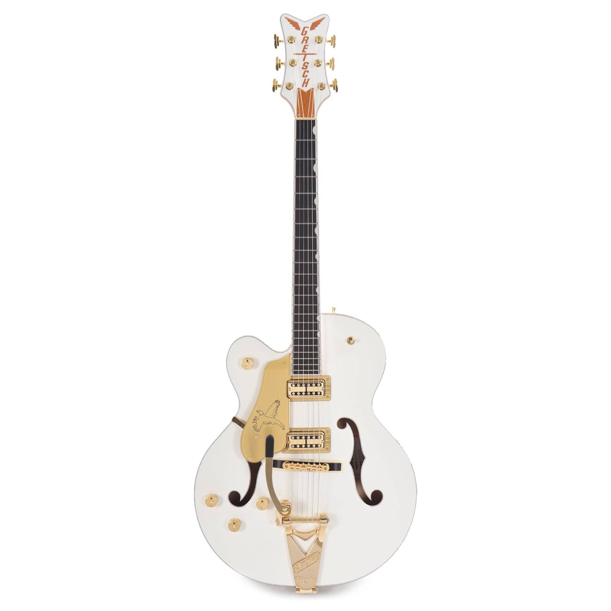 Gretsch G6136TG-LH LEFTY Players Edition White Falcon Hollow Body w/Bigsby Electric Guitars / Hollow Body