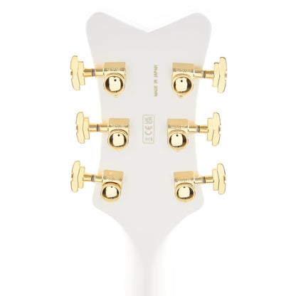 Gretsch G6136TG-LH LEFTY Players Edition White Falcon Hollow Body w/Bigsby Electric Guitars / Hollow Body