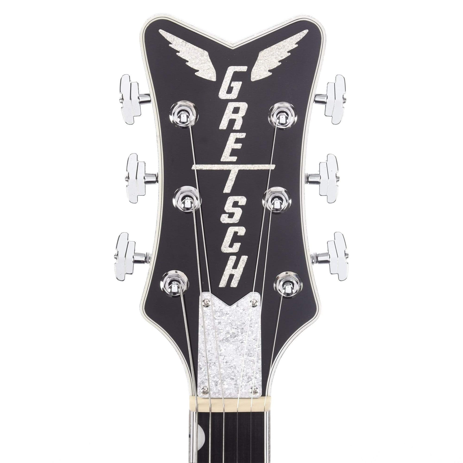 Gretsch G6636T Players Edition Silver Falcon Center Block Double-Cut Black w/String-Thru Bigsby Electric Guitars / Hollow Body