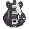 Gretsch G6636T Players Edition Silver Falcon Center Block Double-Cut Black w/String-Thru Bigsby Electric Guitars / Hollow Body