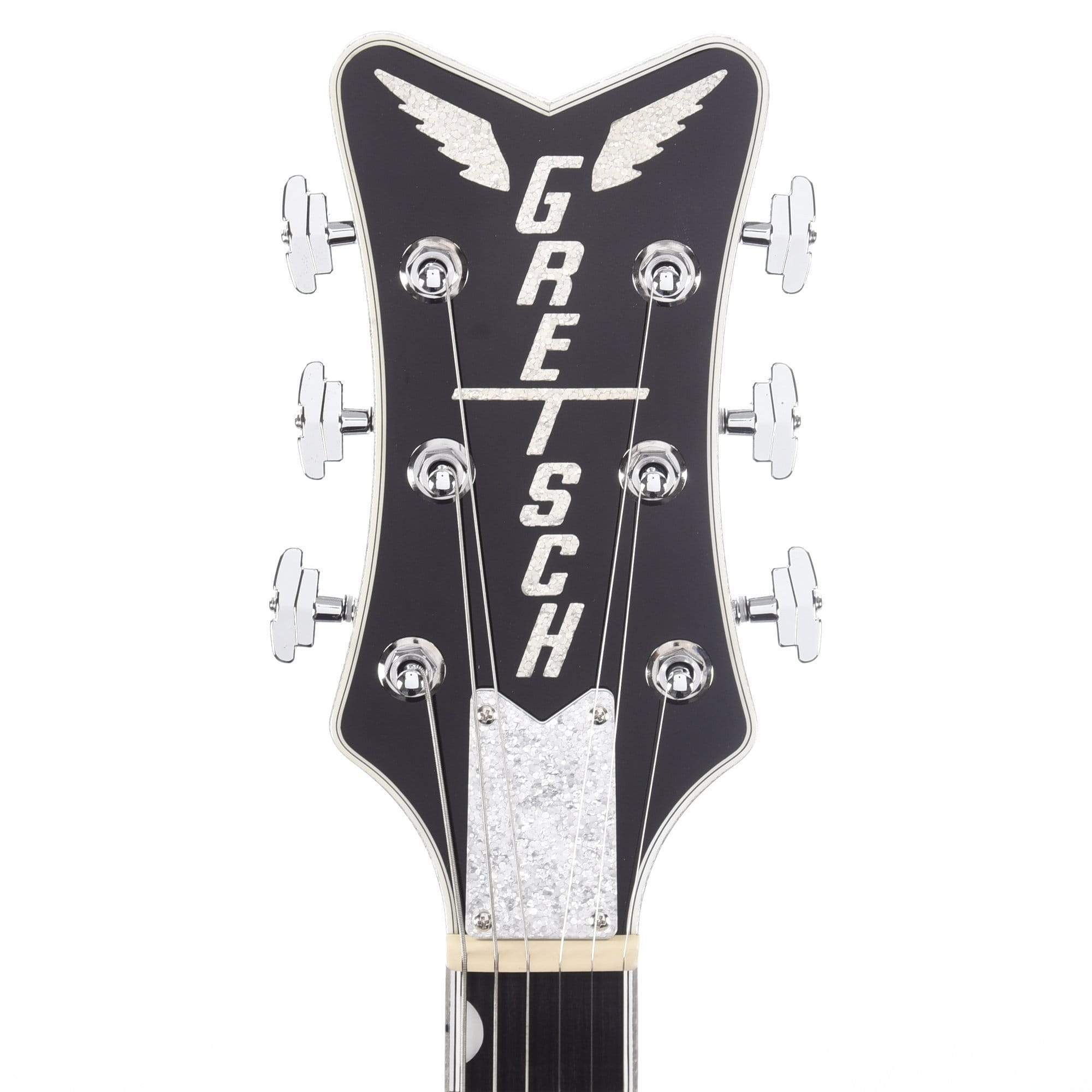 Gretsch G6636T Players Edition Silver Falcon Center Block Double-Cut Black w/String-Thru Bigsby Electric Guitars / Hollow Body