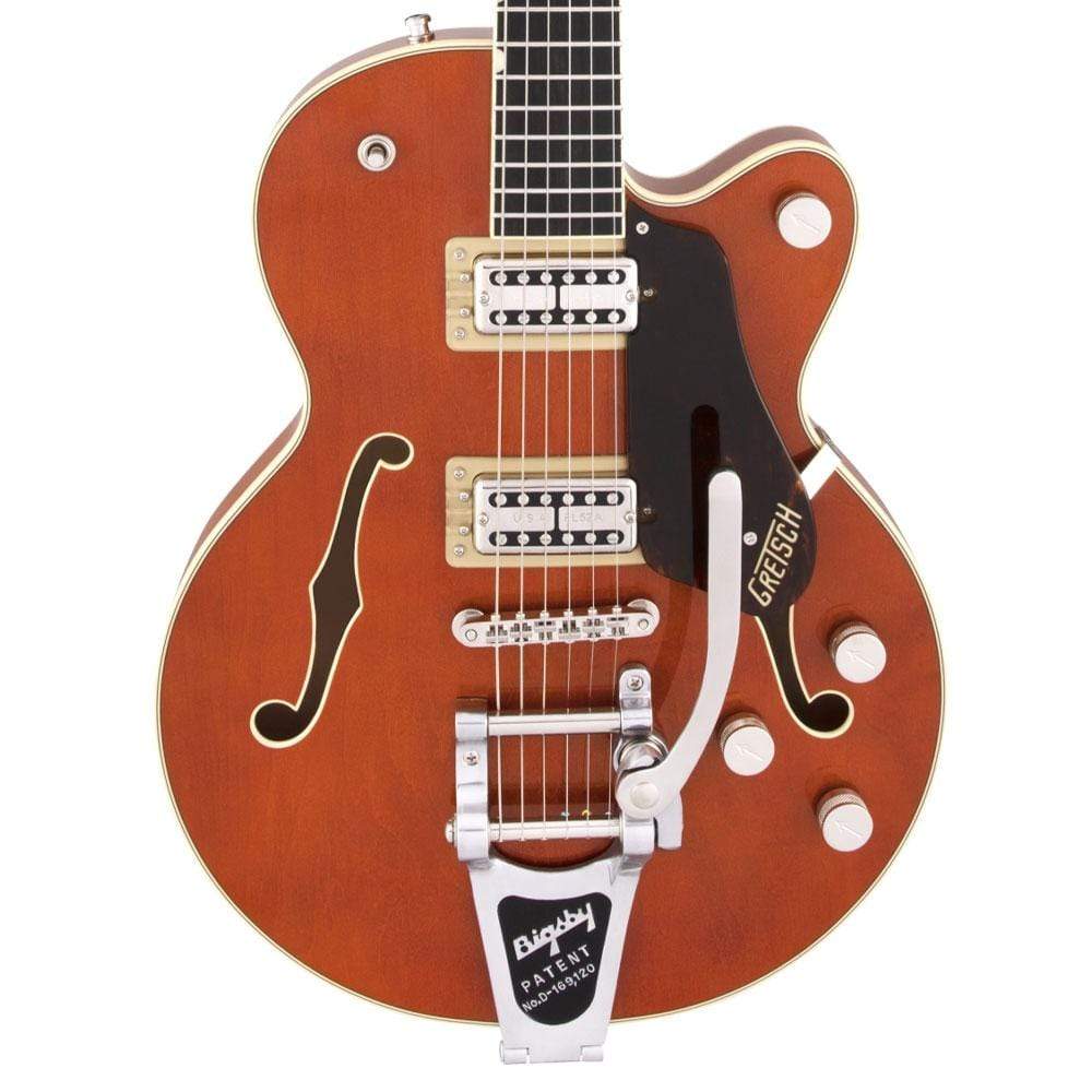 Gretsch G6659T Players Edition Broadkaster Jr. Center Block Single-Cut Roundup Orange w/Bigsby Electric Guitars / Hollow Body