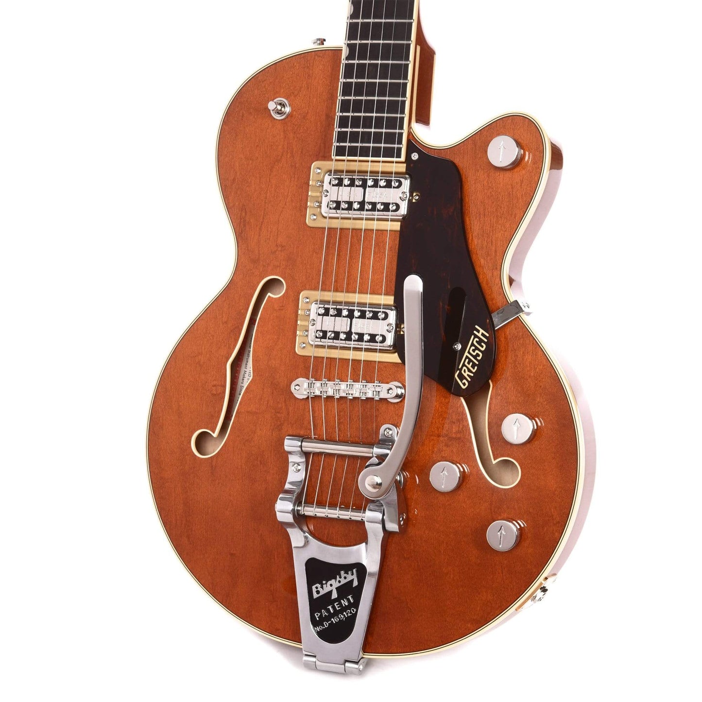 Gretsch G6659T Players Edition Broadkaster Jr. Center Block Single-Cut Roundup Orange w/Bigsby Electric Guitars / Hollow Body