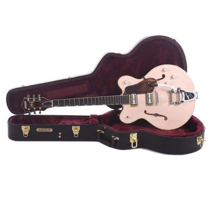 Gretsch Player's Edition G6609TDC Broadkaster Center Block Shell Pink w/Broad'Tron Pickups & Bigsby Electric Guitars / Hollow Body