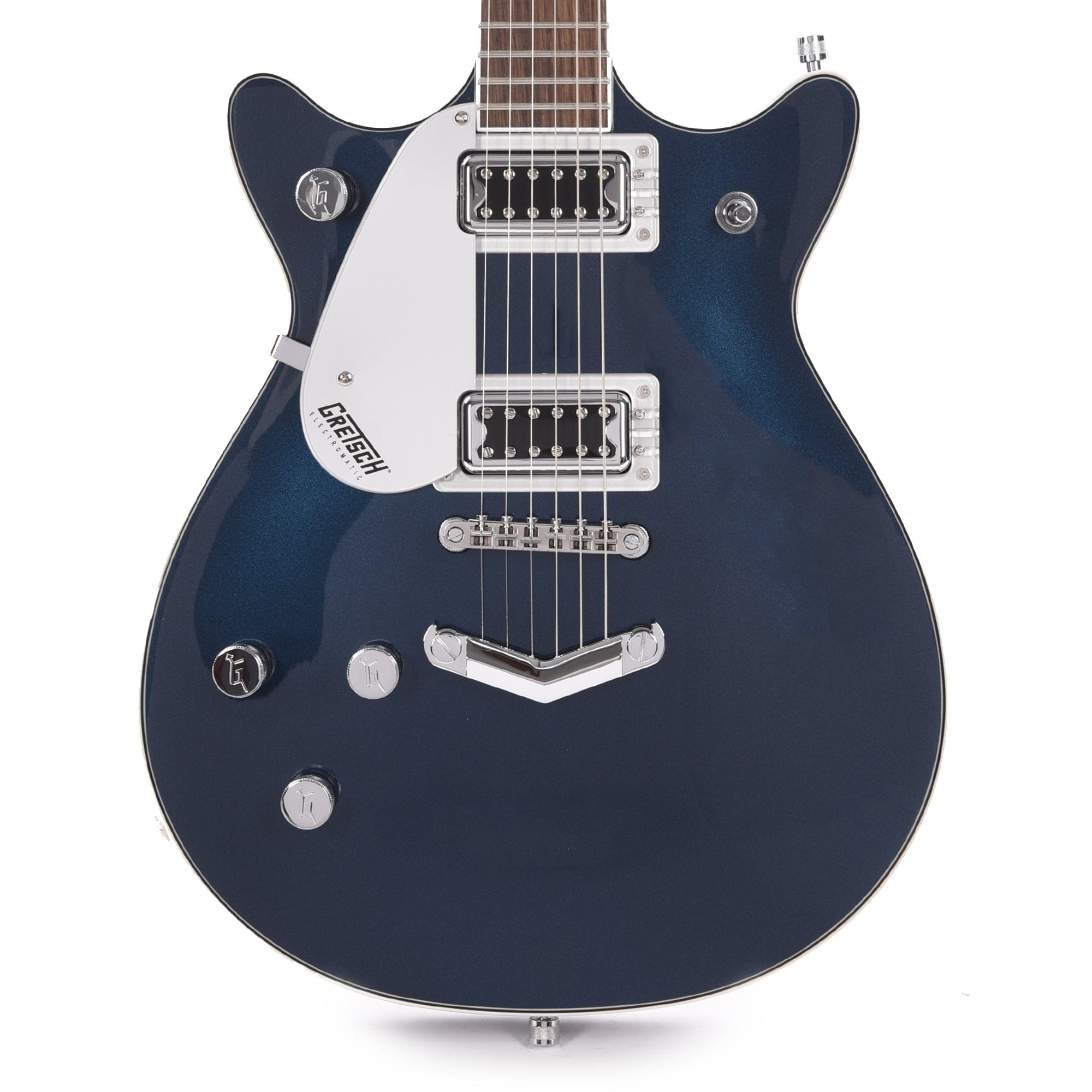 Gretsch Electromatic G5232 LEFTY Double Jet FT Midnight Sapphire w/V-Stoptail Electric Guitars / Left-Handed