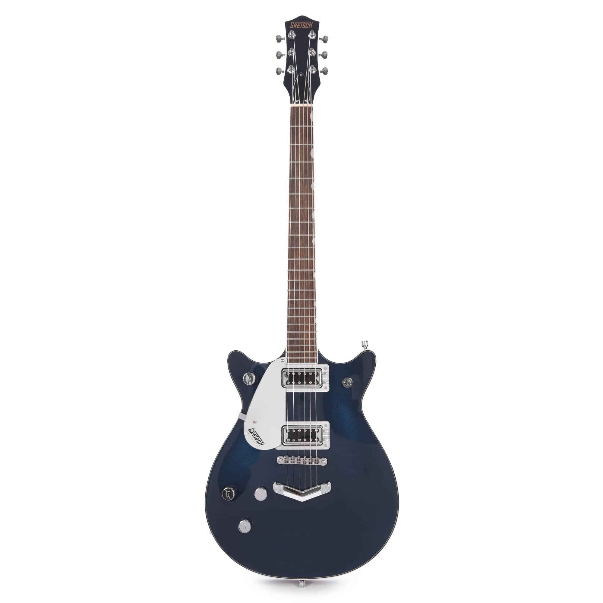 Gretsch Electromatic G5232 LEFTY Double Jet FT Midnight Sapphire w/V-Stoptail Electric Guitars / Left-Handed