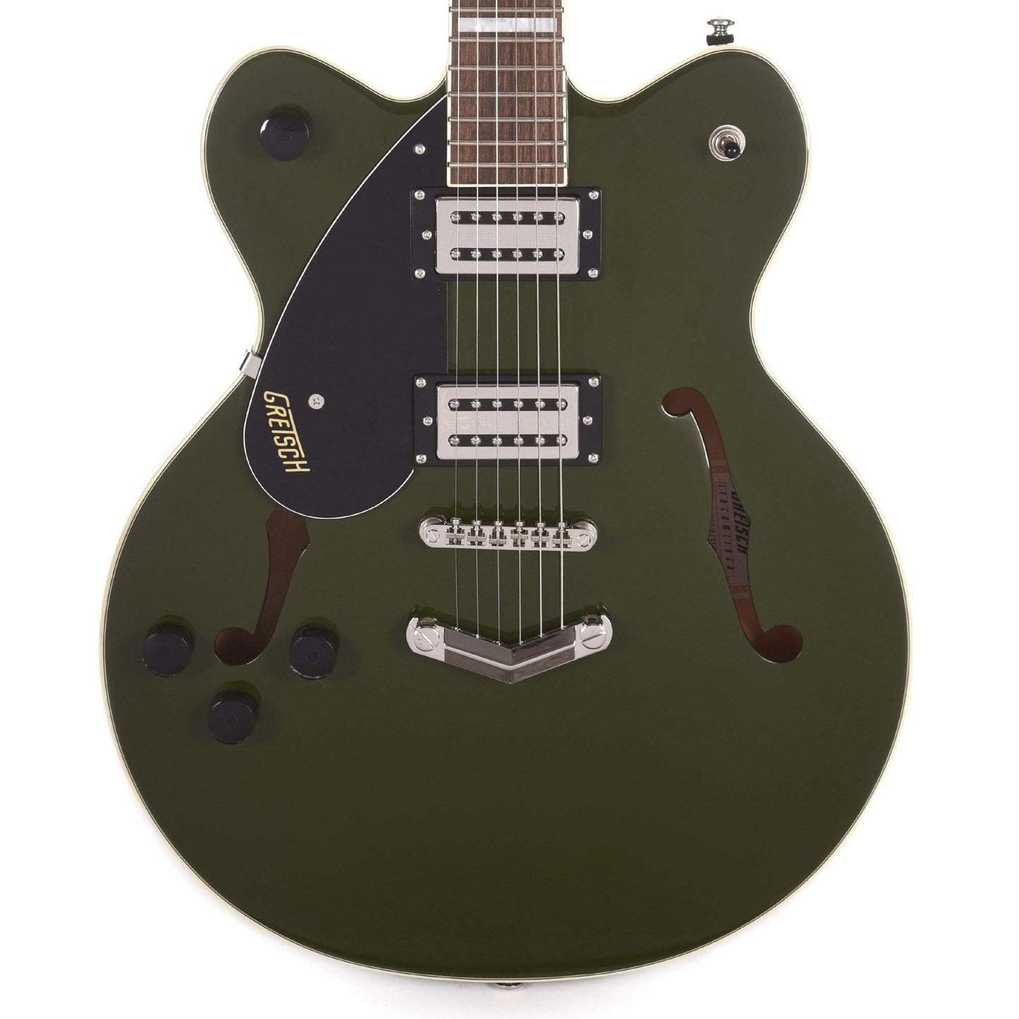 Gretsch G2622LH Streamliner Center Block Torino Green Left Handed w/V-Stoptail & Broad'Tron Pickups Electric Guitars / Left-Handed