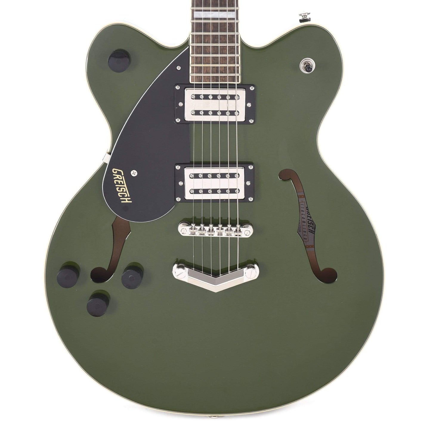 Gretsch G2622LH Streamliner Center Block Torino Green Left Handed w/V-Stoptail & Broad'Tron Pickups Electric Guitars / Left-Handed