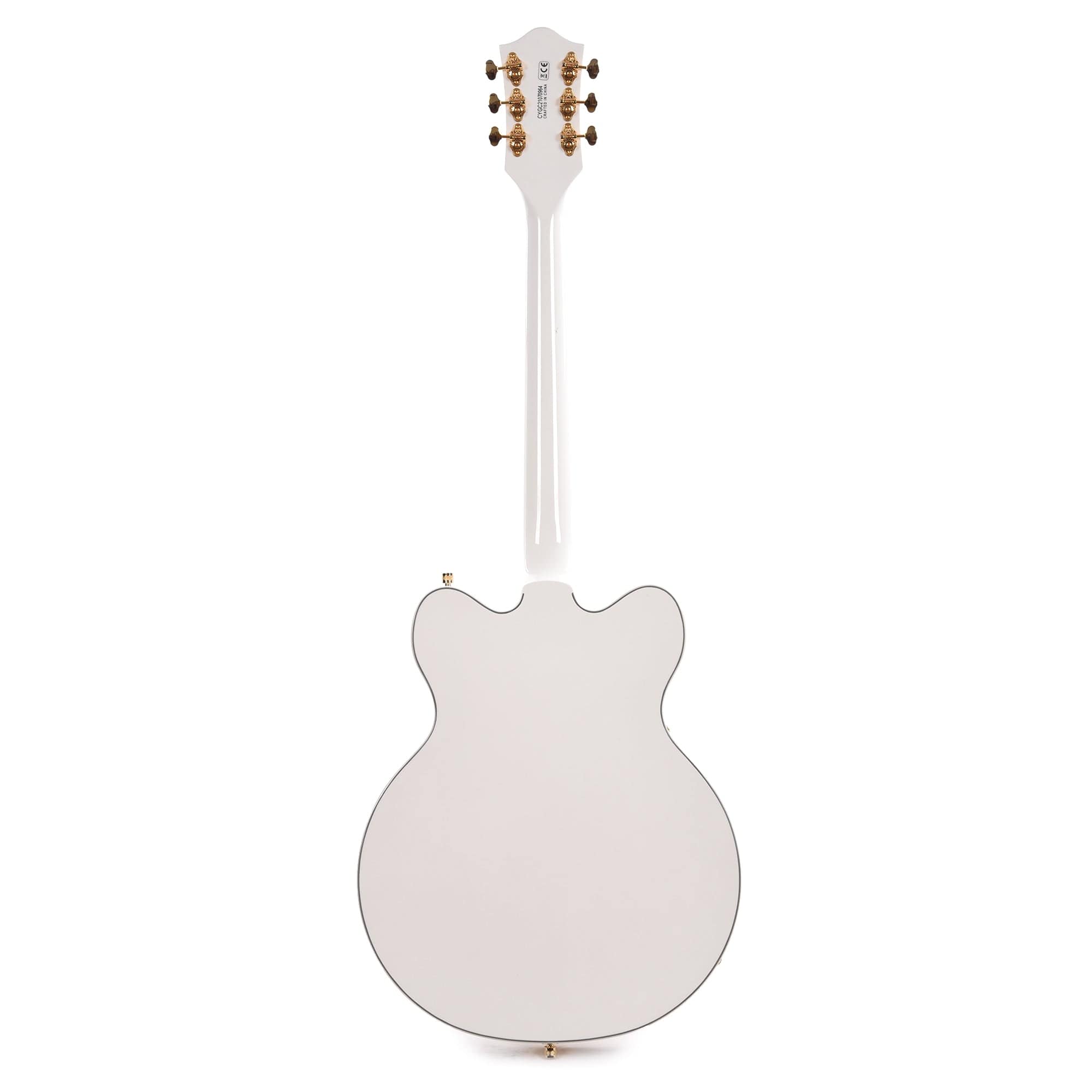 Gretsch G5422G LEFTY Electromatic Hollow-Body Double Cut Snowcrest White Electric Guitars / Left-Handed