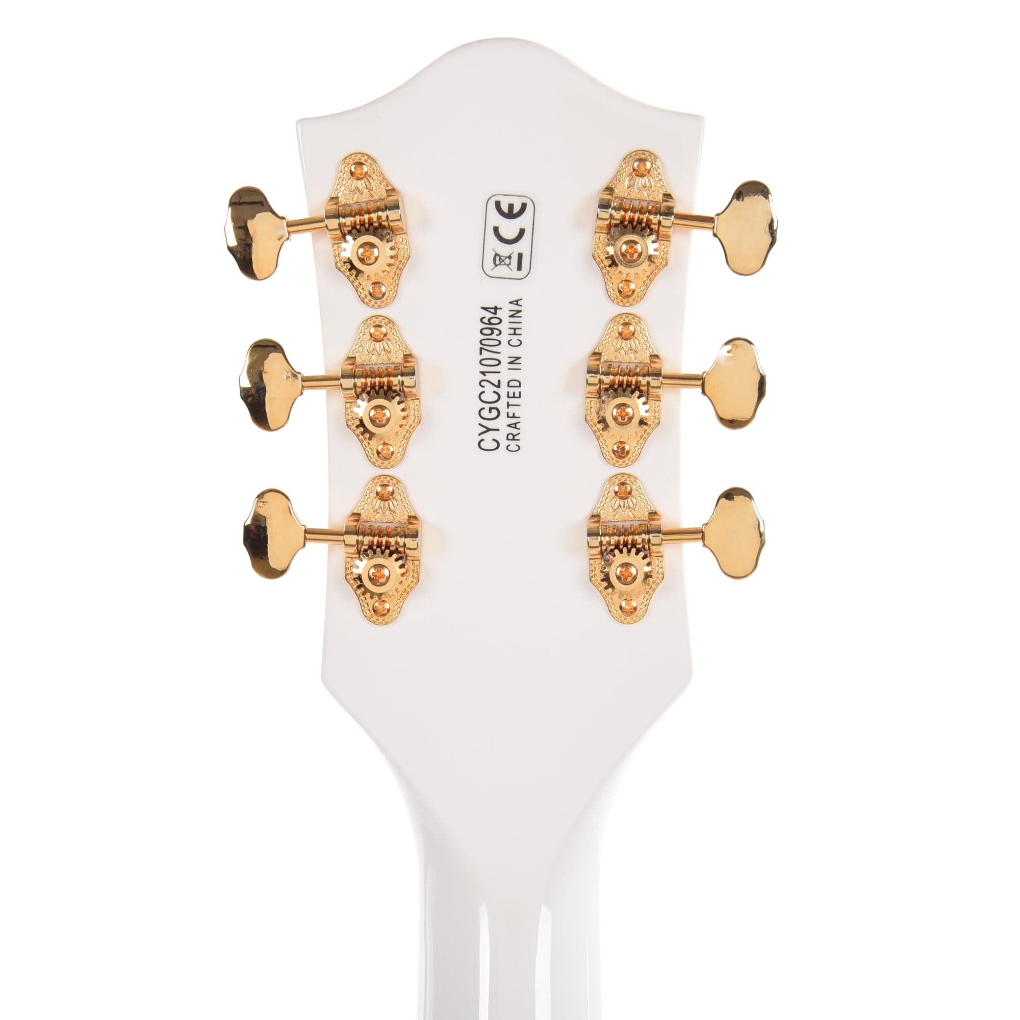 Gretsch G5422G LEFTY Electromatic Hollow-Body Double Cut Snowcrest White Electric Guitars / Left-Handed