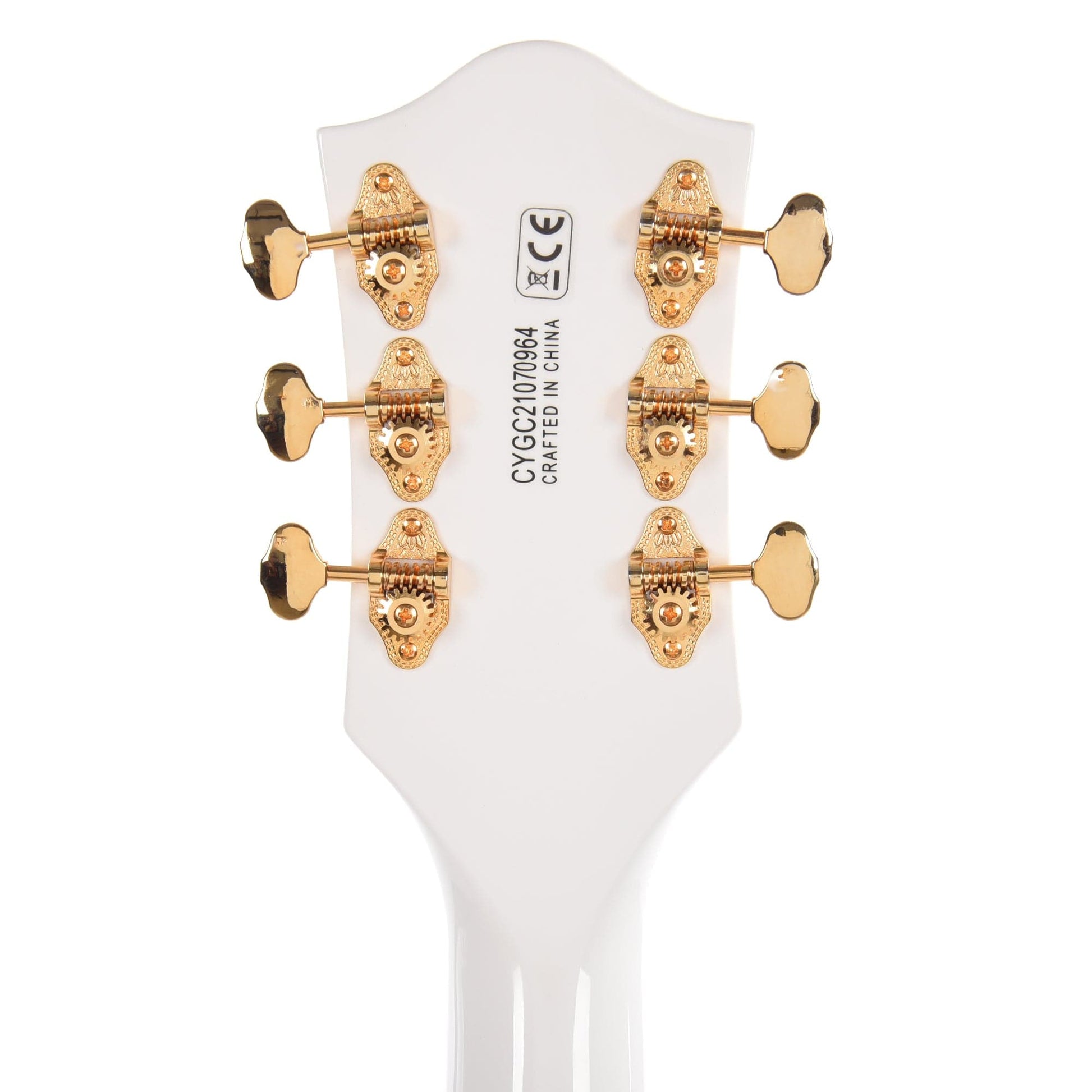 Gretsch G5422G LEFTY Electromatic Hollow-Body Double Cut Snowcrest White Electric Guitars / Left-Handed