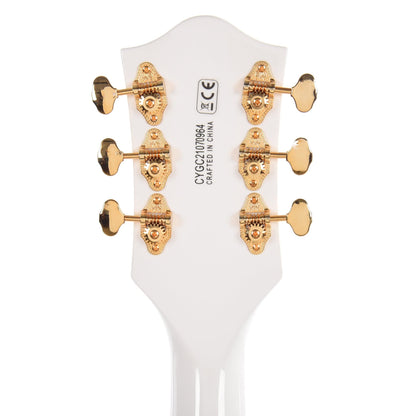 Gretsch G5422G LEFTY Electromatic Hollow-Body Double Cut Snowcrest White Electric Guitars / Left-Handed